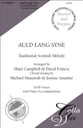 Auld Lang Syne SATB choral sheet music cover